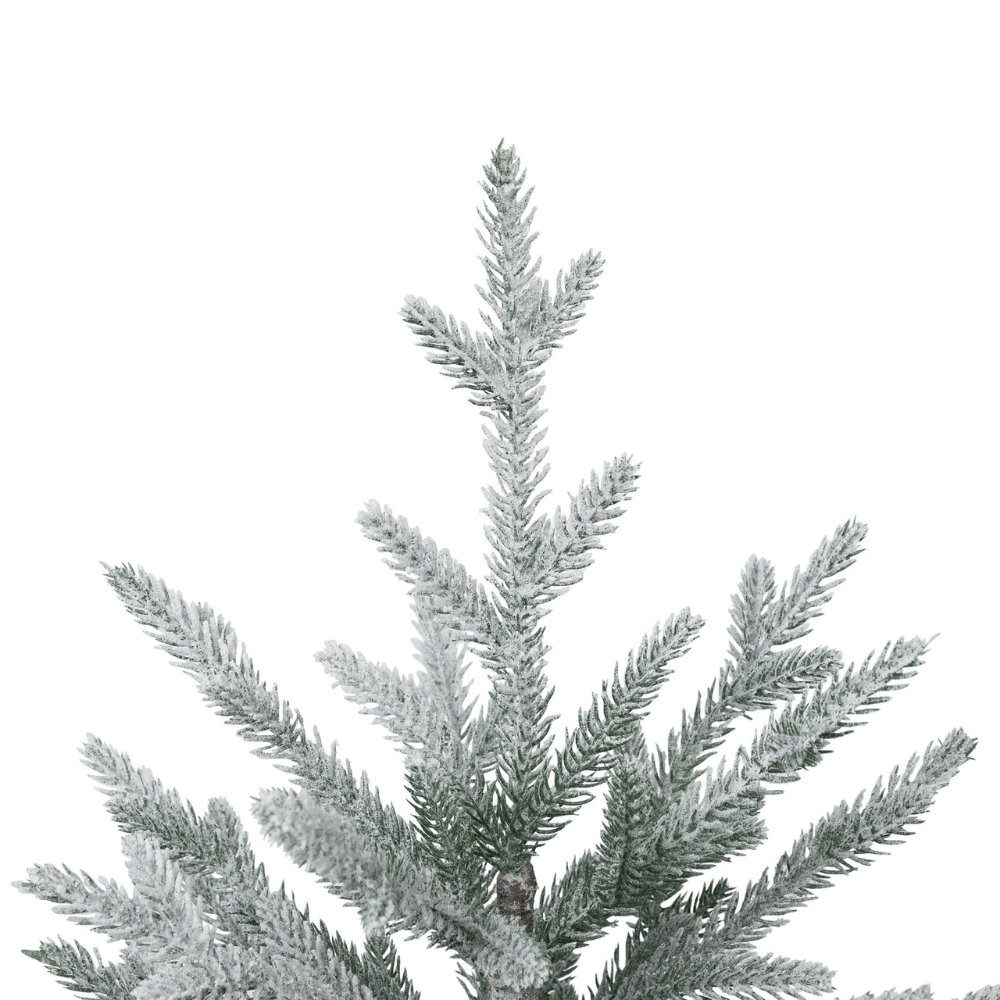 26" Potted Mini Snowy Artificial Christmas Tree
