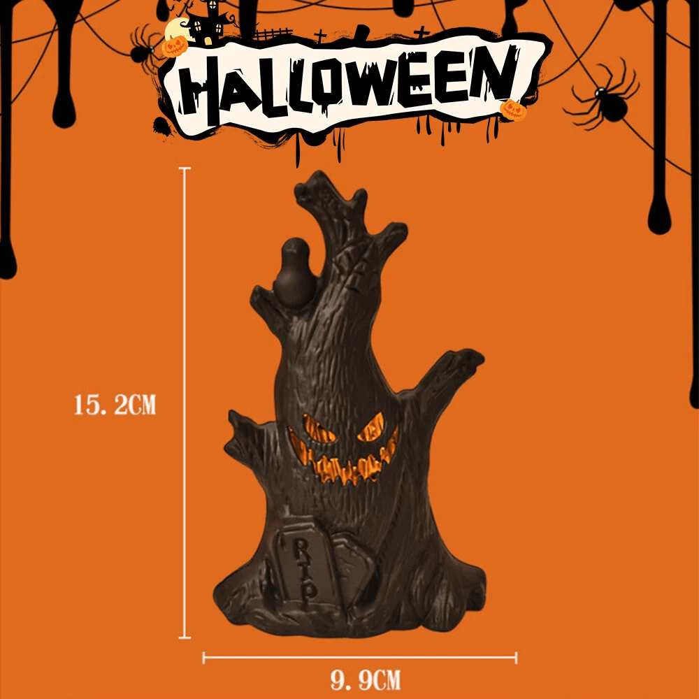 Halloween LED Ghost Tree Light – Spooky Atmosphere Home Decor