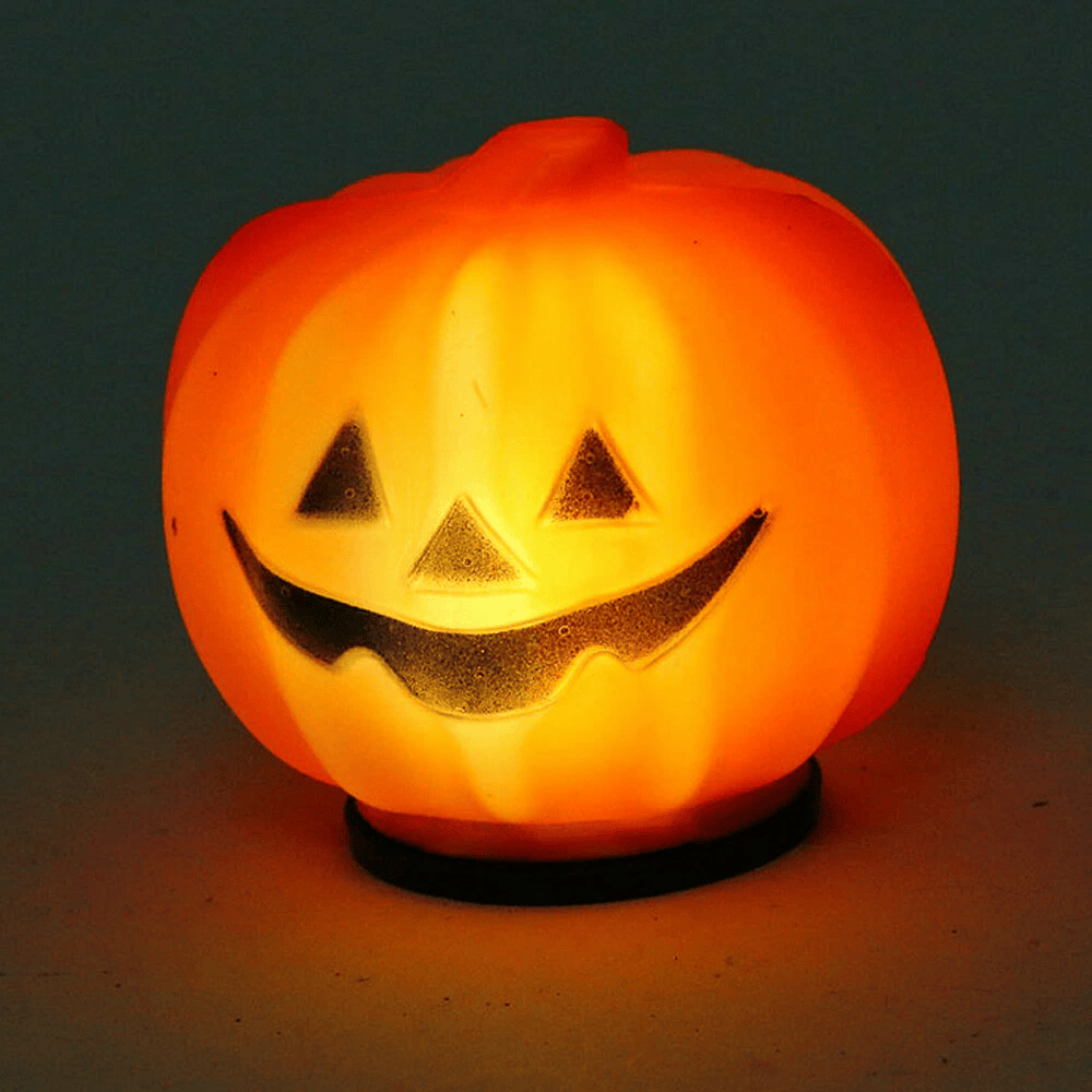 Halloween Pumpkin Jack-O-Lantern LED Light Decoration